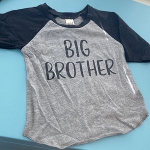 Big brother baseball raglan 18M